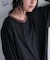 別注 Light Panel Rib Crew Long Sleeve Tee