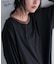 別注 Light Panel Rib Crew Long Sleeve Tee