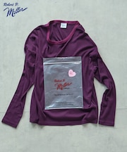 別注 Light Panel Rib Crew Long Sleeve Tee
