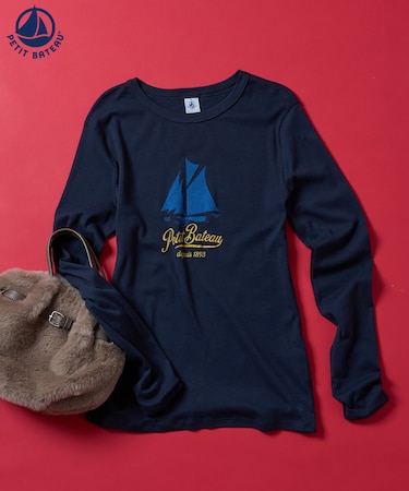 別注 プリントロングスリーブTシャツ