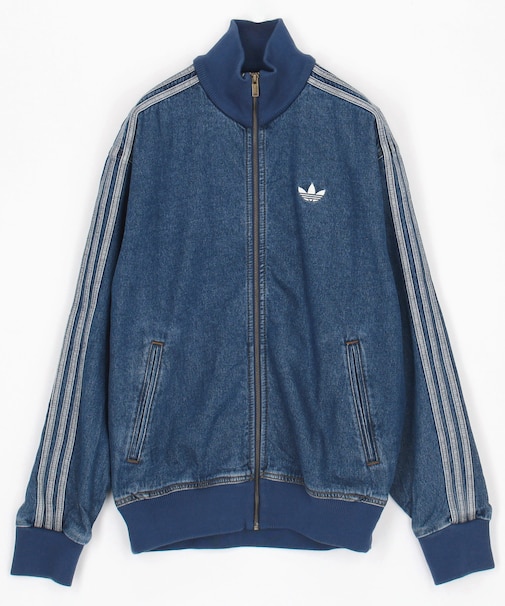 FIREBIRD ADICOLOR DENIM TRACK TOP  - Medium Vintage Denim