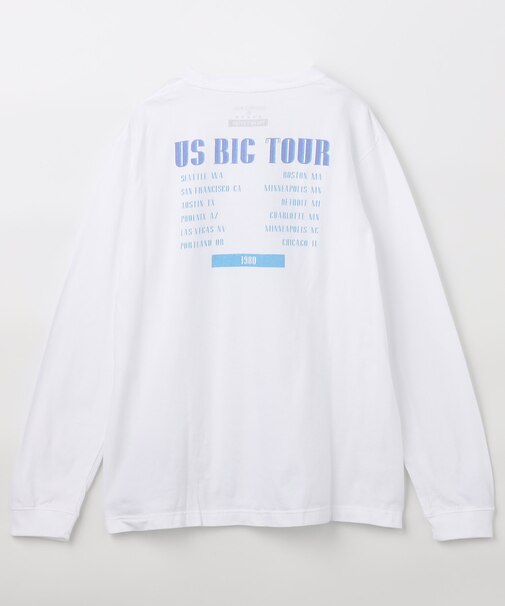 Tour Print ロンT