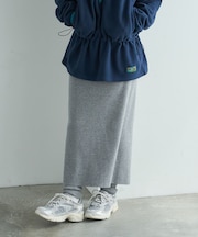 ニット レギンス付きスカート