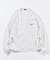 リラックスフィット フラッグロゴ ヘムコード ロングスリーブ ポケットTシャツ