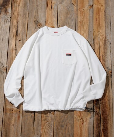 NANGA × FREAK'S STORE 別注 neo-PRO スピンドル ポケット ロングスリーブTシャツ/日本製/遮熱/UVカット/吸水速乾
