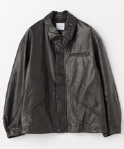 LEATHERETTE WORK JACKET