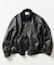 LEATHERETTE TRACKER JACKET