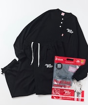 SAUVENIR×FREAK'S STORE 別注 L/S KANNAIGI by Healthknit 裏毛セットアップ
