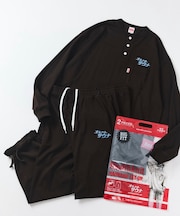 SAUVENIR×FREAK'S STORE 別注 L/S KANNAIGI by Healthknit 裏毛セットアップ