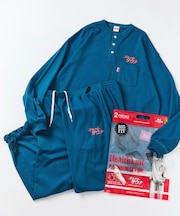 SAUVENIR×FREAK'S STORE 別注 L/S KANNAIGI by Healthknit 裏毛セットアップ