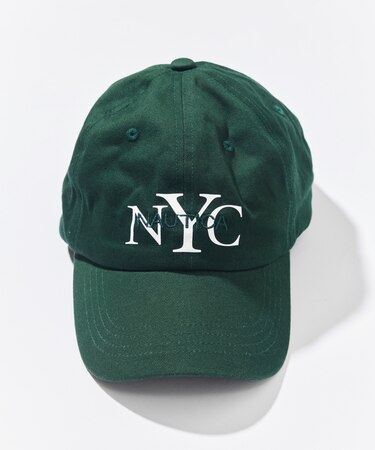 NYCロゴ ツイル ベースボールキャップ