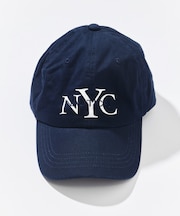 NYCロゴ ツイル ベースボールキャップ