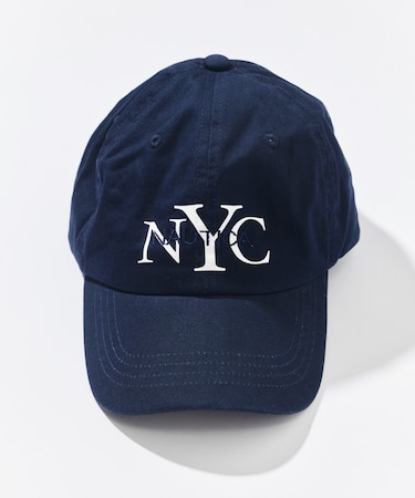 NYCロゴ ツイル ベースボールキャップ