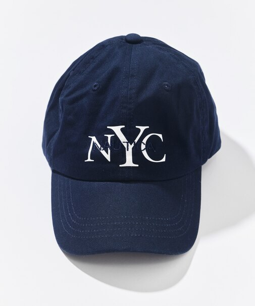 NYCロゴ ツイル ベースボールキャップ