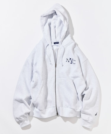 NYC ロゴZIP HOODIE