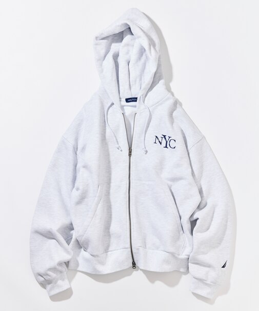 NYC ロゴZIP HOODIE