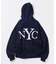 NYC ロゴZIP HOODIE