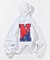 カレッジラバープリントPULLOVER HOODIE