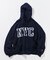 カレッジラバープリントPULLOVER HOODIE