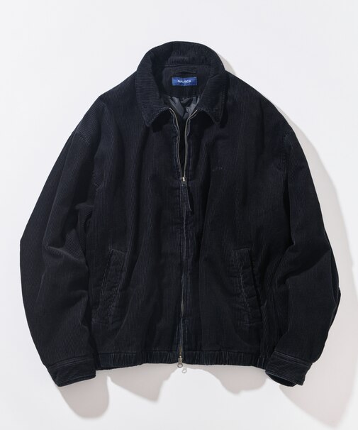 リラックスフィット パデット コーデュロイブルゾン