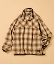 PENDLETON × FREAK'S STORE 別注 コットン シャギー ハーフスナップ プルオーバーシャツ