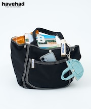 BAG チャーム付き トートバッグ