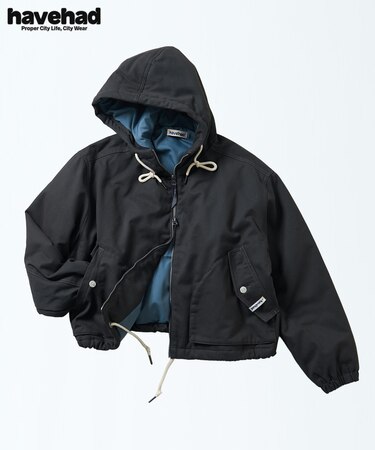 フード付き パディングジャケット