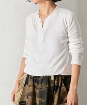 ヘンリーネック ロンTEE