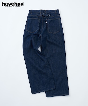 シンチバック デニムパンツ