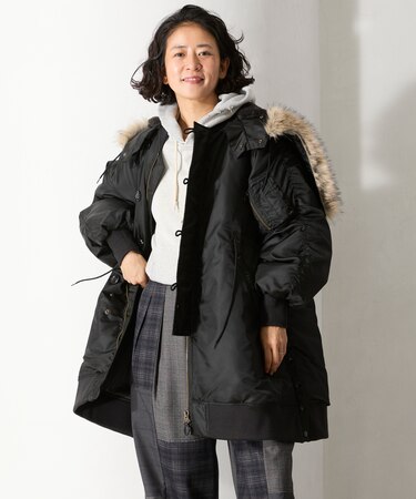 N-2B  A-Line LongJacket
