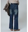USAコットン ブーツカットデニムパンツ