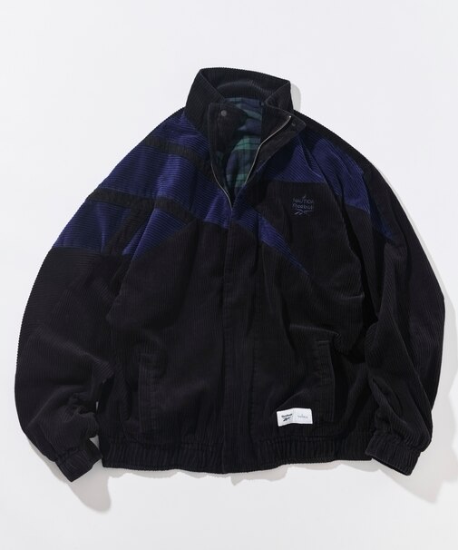 Reebok × NAUTICA ダブルネーム コーデュロイブルゾン/トラックトップ