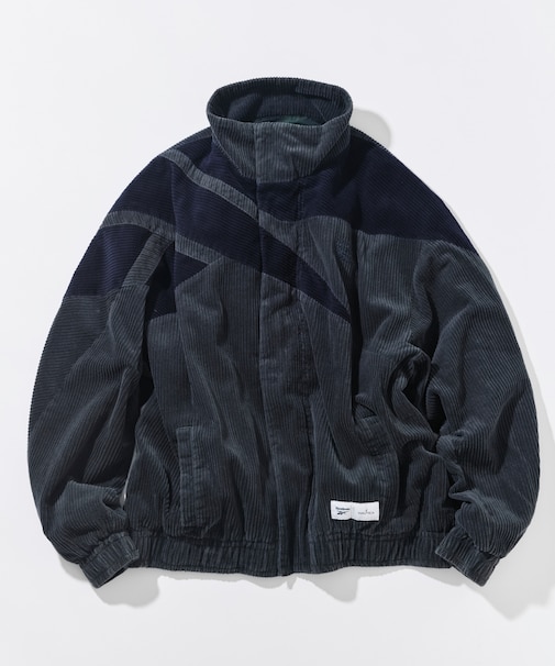 Reebok × NAUTICA ダブルネーム コーデュロイブルゾン/トラックトップ