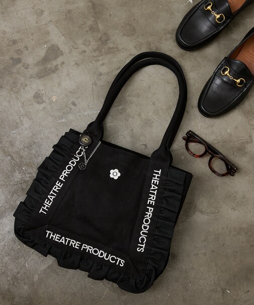 別注 FRILL CANVAS TOTE