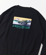 ランクル60 バックプリント クルーネックスウェット/ランドクルーザー