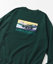 ランクル60 バックプリント クルーネックスウェット/ランドクルーザー