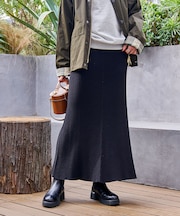 リブマーメイドスカート