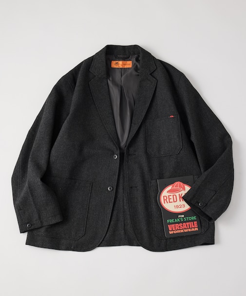 RED KAP × FREAK'S STORE 別注 SMU KP-10 リラックスフィット ツイードジャケット [セットアップ対応]
