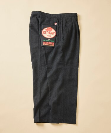 RED KAP × FREAK'S STORE 別注 SMU PT-38 2タック ツイード ワイドパンツ