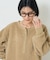モールワッフル ヘンリーネック Tシャツ