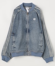 SST ADICOLOR DENIM TRACKTOP LIGHT WASH