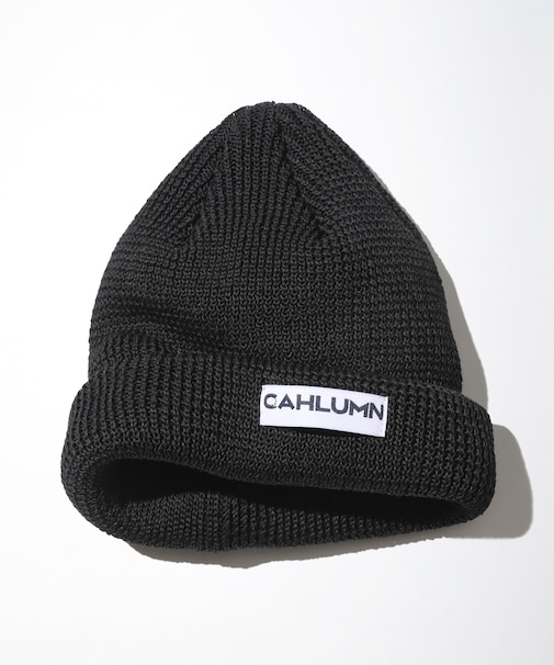 Straw Yarn Roll Knit Cap