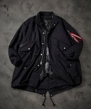 ALPHA INDUSTRIES × NANGA × FREAK'S STORE 別注 3WAY M-65 フィールドパーカ