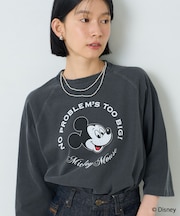 【MICKEY MOUSE】Circle Raglan Tシャツ