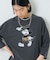 【MICKEY MOUSE】Leopard Raglan Tシャツ