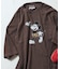 【MICKEY MOUSE】Leopard Raglan Tシャツ