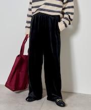 ベロア イージーパンツ