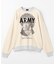 別注 ARMY ベートーベン プリント クルーネックスウェット