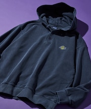 NBA × FREAK'S STORE 別注 チームイラスト バックプリント ヘンリーネックパーカー