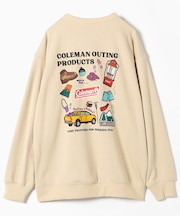 Coleman × FREAK'S STORE 別注 トレッキンググッズ クルーネック スウェット